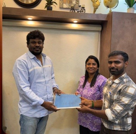 key handover with family