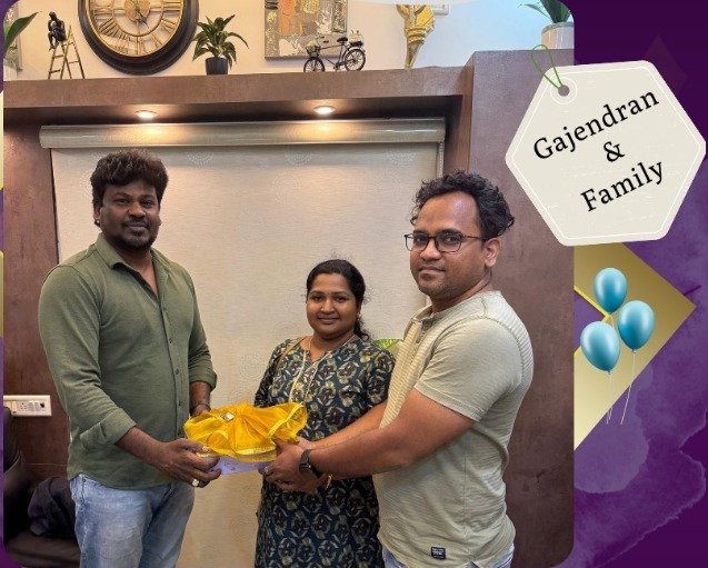 key hand over to gajendran